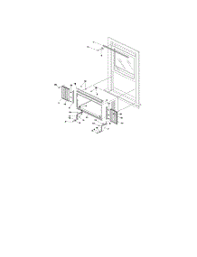 Window Mounting Parts parts for Kenmore Air Conditioner 253.72259200 (25372259200, 253 72259200) from AppliancePartsPros.com