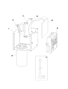 Control Parts parts for Kenmore Air Conditioner 253.73055300 (25373055300, 253 73055300) from AppliancePartsPros.com