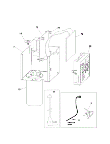 Control Parts parts for Kenmore Air Conditioner 253.73055301 (25373055301, 253 73055301) from AppliancePartsPros.com