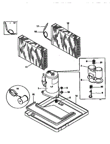 Compressor parts for Kenmore Air Conditioner 253.78055891 (25378055891, 253 78055891) from AppliancePartsPros.com