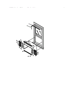 Window Mounting Kit parts for Kenmore Air Conditioner 253.78055891 (25378055891, 253 78055891) from AppliancePartsPros.com