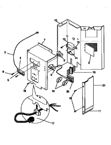 Control Panel Parts parts for Kenmore Air Conditioner 253.78065890 (25378065890, 253 78065890) from AppliancePartsPros.com