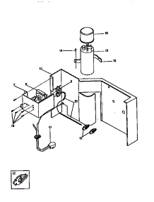 Control Panel parts for Kenmore Air Conditioner 253.78088891 (25378088891, 253 78088891) from AppliancePartsPros.com