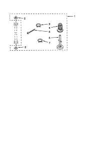 Miscellaneous parts for Kenmore Washer Dryer Combo 110.98752790 (11098752790, 110 98752790) from AppliancePartsPros.com