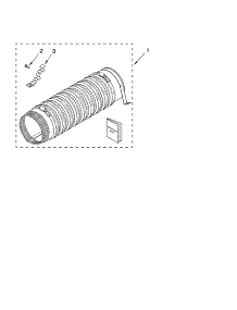 Product Accessory Parts parts for Kenmore Washer Dryer Combo 110.98752794 (11098752794, 110 98752794) from AppliancePartsPros.com