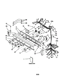 Washer / Dryer Control Panel parts for Kenmore Washer Dryer Combo 110.98762792 (11098762792, 110 98762792) from AppliancePartsPros.com