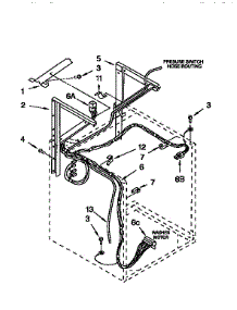 Dryer Support & Washer parts for Kenmore Washer Dryer Combo 110.99575820 (11099575820, 110 99575820) from AppliancePartsPros.com
