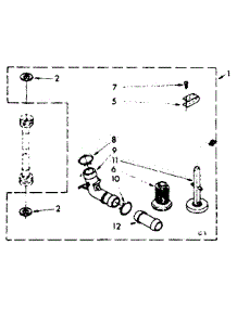 Miscellaneous Parts parts for Kenmore Washer 110.82263400 (11082263400, 110 82263400) from AppliancePartsPros.com