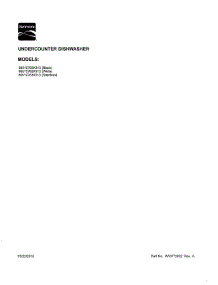 Front Cover parts for Kenmore Dishwasher 665.12769K313 (66512769K313, 665 12769K313) from AppliancePartsPros.com
