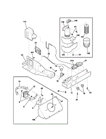 Controls parts for Kenmore Refrigerator 253.53612303 (25353612303, 253 53612303) from AppliancePartsPros.com