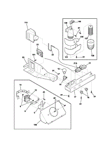 Controls parts for Kenmore Refrigerator 253.53614302 (25353614302, 253 53614302) from AppliancePartsPros.com
