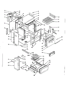 Body Section parts for Kenmore Range 119.7686800 (1197686800, 119 7686800) from AppliancePartsPros.com