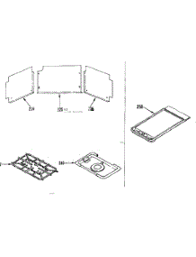 Optional Removable Liner Kit parts for Kenmore Range 119.7686800 (1197686800, 119 7686800) from AppliancePartsPros.com