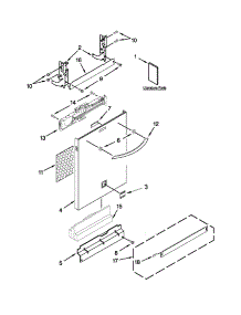 Door And Panel Parts parts for Kenmore Dishwasher 665.12793K311 (66512793K311, 665 12793K311) from AppliancePartsPros.com