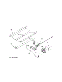 Burner parts for Kenmore Wall Oven 790.40299410 (79040299410, 790 40299410) from AppliancePartsPros.com
