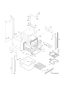 Lower Oven parts for Kenmore Wall Oven 790.40613800 (79040613800, 790 40613800) from AppliancePartsPros.com