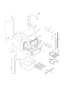 Lower Oven parts for Kenmore Wall Oven 790.40613801 (79040613801, 790 40613801) from AppliancePartsPros.com