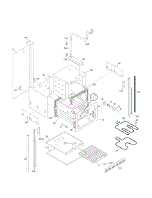 Lower Oven parts for Kenmore Wall Oven 790.40613803 (79040613803, 790 40613803) from AppliancePartsPros.com