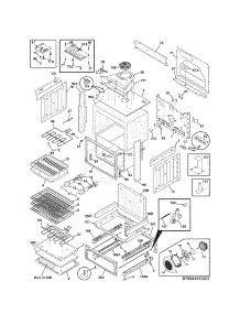 Body parts for Kenmore Range 790.41012802 (79041012802, 790 41012802) from AppliancePartsPros.com