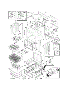 Body parts for Kenmore Range 790.41013801 (79041013801, 790 41013801) from AppliancePartsPros.com