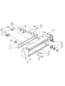 Console Panel parts for Kenmore Washer 110.82673710 (11082673710, 110 82673710) from AppliancePartsPros.com