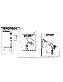 Water System parts for Kenmore Washer 110.82680600 (11082680600, 110 82680600) from AppliancePartsPros.com
