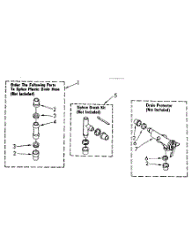 Water System Parts parts for Kenmore Washer 110.82680710 (11082680710, 110 82680710) from AppliancePartsPros.com