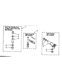 Water System Parts parts for Kenmore Washer 110.82681310 (11082681310, 110 82681310) from AppliancePartsPros.com