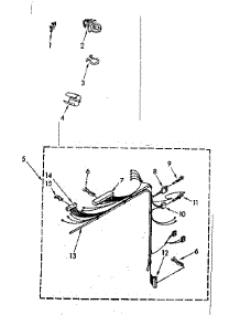 Wiring Harness Parts parts for Kenmore Washer 110.82681600 (11082681600, 110 82681600) from AppliancePartsPros.com