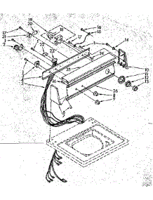 Console Panel Parts parts for Kenmore Washer 110.82681600 (11082681600, 110 82681600) from AppliancePartsPros.com