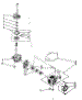 Brake, Clutch, Gearcase, Motor And Pump Parts