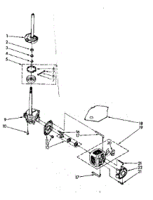 Brake, Clutch, Gearcase, Motor And Pump Parts parts for Kenmore Washer 110.82681600 (11082681600, 110 82681600) from AppliancePartsPros.com