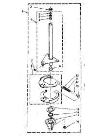 Brake And Drive Tube Parts parts for Kenmore Washer 110.82681820 (11082681820, 110 82681820) from AppliancePartsPros.com