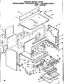 Body Assembly parts for Kenmore Range 628.6418210 (6286418210, 628 6418210) from AppliancePartsPros.com