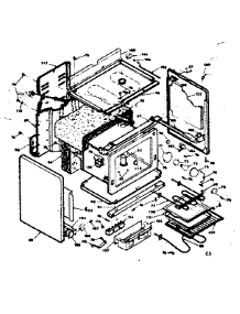 Body Assembly parts for Kenmore Range 628.6448211 (6286448211, 628 6448211) from AppliancePartsPros.com