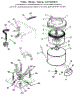 Tubs, Water, Valve, Lid Switch