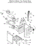Washer-Cabinet,Top Panel, Base