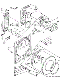 Bulkhead Parts parts for Kenmore Dryer 110.87864100 (11087864100, 110 87864100) from AppliancePartsPros.com