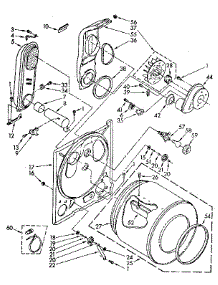 Bulkhead Parts parts for Kenmore Dryer 110.87878100 (11087878100, 110 87878100) from AppliancePartsPros.com