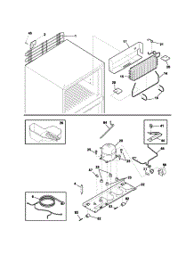 System parts for Kenmore Refrigerator 253.64832400 (25364832400, 253 64832400) from AppliancePartsPros.com