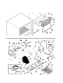 System parts for Kenmore Refrigerator 253.61790104 (25361790104, 253 61790104) from AppliancePartsPros.com