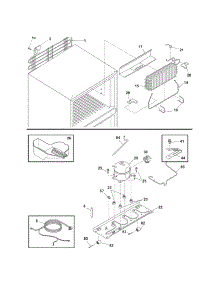 System parts for Kenmore Refrigerator 253.74722405 (25374722405, 253 74722405) from AppliancePartsPros.com