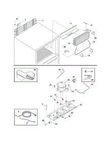 System parts for Kenmore Refrigerator 253.7481340E (2537481340E, 253 7481340E) from AppliancePartsPros.com