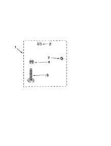 Miscellaneous parts for Kenmore Washer 110.91564810 (11091564810, 110 91564810) from AppliancePartsPros.com