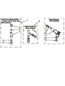 Water System parts for Kenmore Washer 110.91565810 (11091565810, 110 91565810) from AppliancePartsPros.com