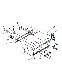 Control Panel parts for Kenmore Washer 110.91566200 (11091566200, 110 91566200) from AppliancePartsPros.com