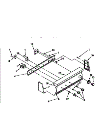 Control Panel parts for Kenmore Washer 110.91566410 (11091566410, 110 91566410) from AppliancePartsPros.com