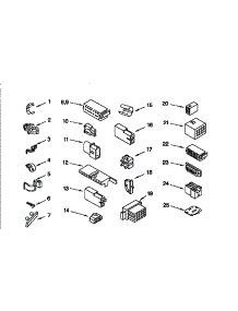 Wiring Harness parts for Kenmore Washer 110.91566410 (11091566410, 110 91566410) from AppliancePartsPros.com
