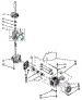 Brake, Clutch, Gearcase, Motor And Pump Parts