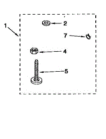 Miscellaneous parts for Kenmore Washer 110.91579800 (11091579800, 110 91579800) from AppliancePartsPros.com